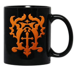 Belmont Family Crest Black Coffee Mug, Gift Coffee Mug - Black