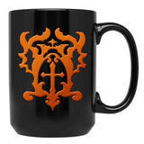 Belmont Family Crest Black Coffee Mug, Gift Coffee Mug
