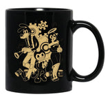 Bendy and The Ink Machine Essential Black Coffee Mug, Gift Coffee Mug - Black