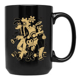 Bendy and The Ink Machine Essential Black Coffee Mug, Gift Coffee Mug