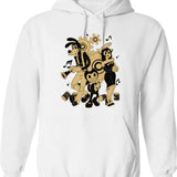 Bendy and The Ink Machine Essential T-Hoodie Graphic Pullover Hoodie - White