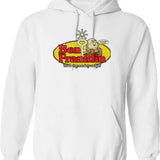 Benjamin Franklin Ben Franklin 1927 Hoodie - Retro Graphic Pullover Hoodie for Men & Women - White