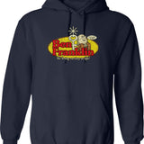 Benjamin Franklin Ben Franklin 1927 Hoodie - Retro Graphic Pullover Hoodie for Men & Women - Navy