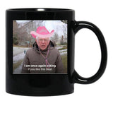 Bernie Chappell Roan Hot to Go Meme Black Coffee Mug, Gift Coffee Mug - Black