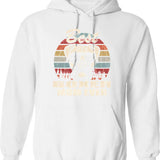 Best Boxer Mom Ever Vintage Retro Dog Mom Hoodie - White