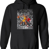 Best Duel Legends Hoodie - Retro Graphic Pullover Hoodie for Men & Women - Black