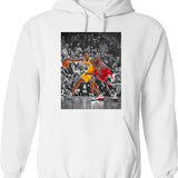 Best Duel Legends Hoodie - Retro Graphic Pullover Hoodie for Men & Women - White
