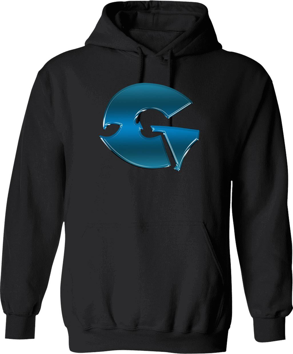 Best-GZA-Logo Graphic Pullover Hoodie - Black