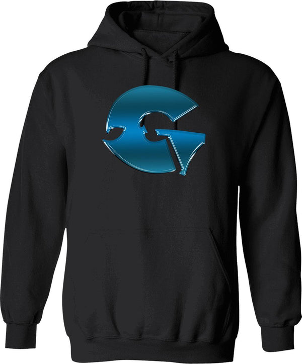Best-GZA-Logo Graphic Pullover Hoodie - Black