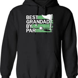 Best Grandad By Par Golf Lovers Clothes Father's Day S Hoodie - Black