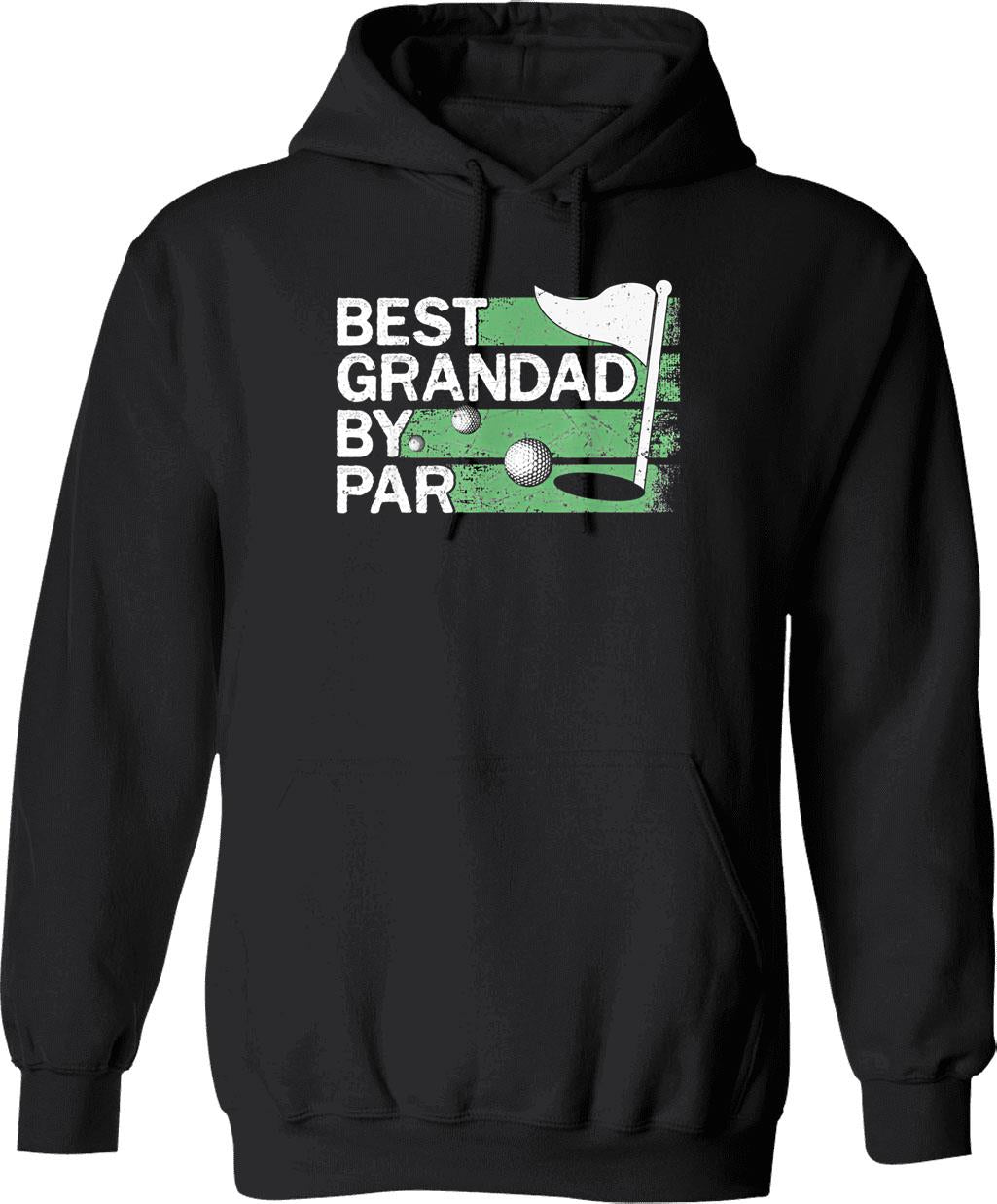 Best Grandad By Par Golf Lovers Clothes Father's Day S Hoodie - Black
