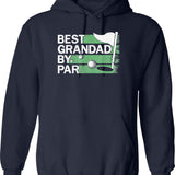 Best Grandad By Par Golf Lovers Clothes Father's Day S Hoodie - Navy