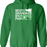 Best Grandad By Par Golf Lovers Clothes Father's Day S Hoodie - Green