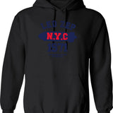 Best Of Led Zep N.y.c Hoodie - Retro Graphic Pullover Hoodie for Men & Women - Black