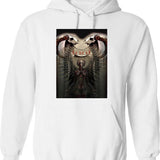 Best Toolband Album Hoodie - Retro Graphic Pullover Hoodie for Men & Women - White