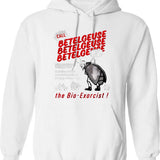 Betelgeuse Funny Hoodie - Sarcastic Humor Graphic Hoodie - White