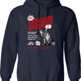Betelgeuse Funny Hoodie - Sarcastic Humor Graphic Hoodie - Navy