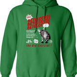 Betelgeuse Funny Hoodie - Sarcastic Humor Graphic Hoodie - Green