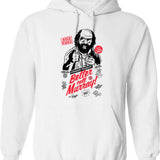 Better Call Murray Hoodie - Retro Graphic Pullover Hoodie for Men & Women - White