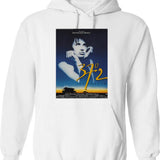 Betty Blue Movie Hoodie - Retro Graphic Pullover Hoodie for Men & Women - White