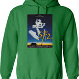Betty Blue Movie Hoodie - Retro Graphic Pullover Hoodie for Men & Women - Green