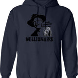 Beverly Hillbillies Millionaire Hoodie - Retro Graphic Pullover Hoodie for Men & Women - Navy