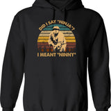 Beverly Hills Design Ninja Film - Did I Say Ninja Hoodie - Black