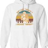 Beverly Hills Design Ninja Film - Did I Say Ninja Hoodie - White