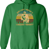 Beverly Hills Design Ninja Film - Did I Say Ninja Hoodie - Green