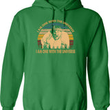 Beverly Hills Design Ninja Film - I Am One With The Universe Hoodie - Green