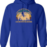 Beverly Hills Design Ninja Film - I Am One With The Universe Hoodie - Blue