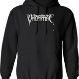 Bfmv Logo Essential Hoodie - Retro Graphic Pullover Hoodie for Men & Women - Black