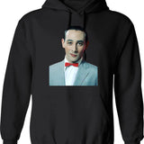 Big Adventure Nostalgia Peewee Herman Fan Art Hoodie - Black