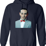 Big Adventure Nostalgia Peewee Herman Fan Art Hoodie - Navy