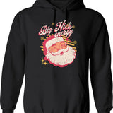 Big Nick Energy (1) Hoodie - Retro Graphic Pullover Hoodie for Men & Women - Black