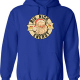 Big Nick Energy Hoodie - Retro Graphic Pullover Hoodie for Men & Women - Blue