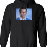 Bill Haverchuk Hoodie - Retro Graphic Pullover Hoodie for Men & Women - Black