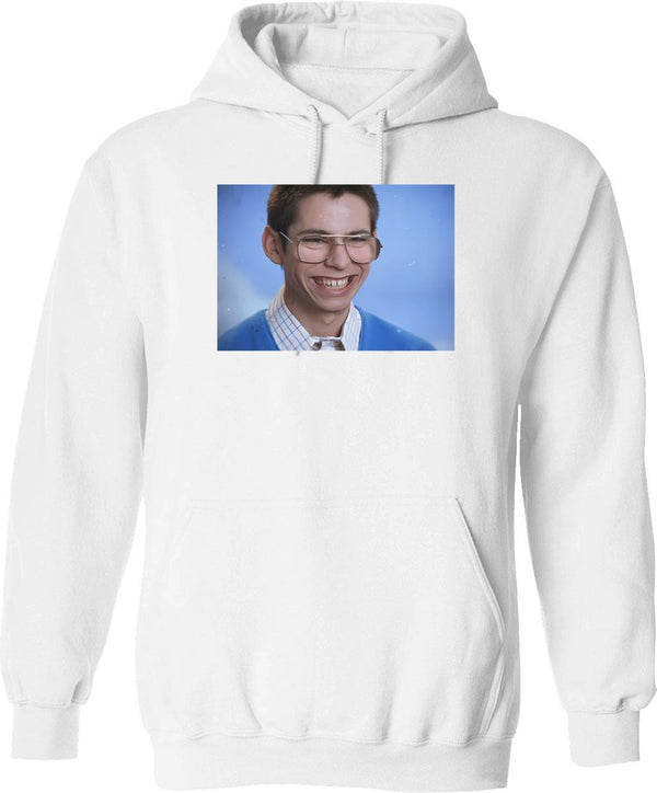 Bill Haverchuk Hoodie - Retro Graphic Pullover Hoodie for Men & Women - White