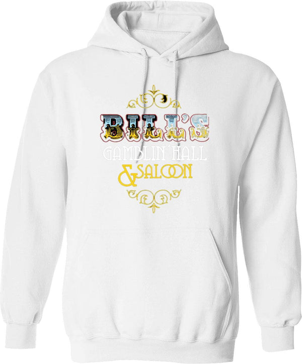 Bill's Gamblin' Hall Saloon - Vintage Las Vegas Hoodie - White