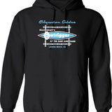 Billingsley's Outrigger - Laguna Beach Ca Hoodie - Black