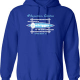 Billingsley's Outrigger - Laguna Beach Ca Hoodie - Blue