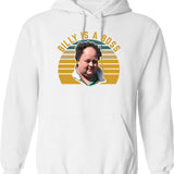 Billy Gerhardt Boss - Billy Is A Boss Funny Meme (1) Hoodie - White