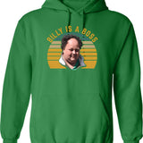 Billy Gerhardt Boss - Billy Is A Boss Funny Meme (1) Hoodie - Green