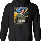 Billy Gerhardt Meme Funny Island Hoodie - Sarcastic Humor Graphic Hoodie - Black