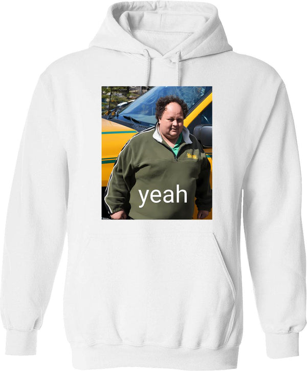 Billy Gerhardt Meme Funny Island Hoodie - Sarcastic Humor Graphic Hoodie - White