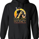 Billy Jack One Man Becomes The Law Graphic Pullover Hoodie - Black