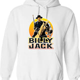 Billy Jack One Man Becomes The Law Graphic Pullover Hoodie - White