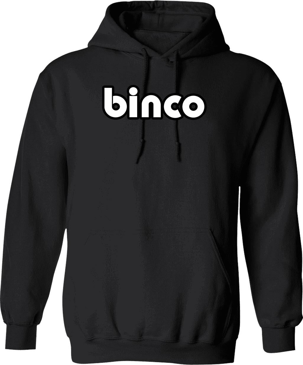 Binco Clothing Store Thrift Shop Retailer Logo From Los Santos San Andreas Hoodie - Black