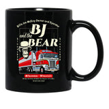 Bj And The Bear Trucking Company Black Coffee Mug, Gift Coffee Mug - Black
