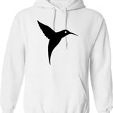 Black Ibiza Club Festival Music Hoodie - Retro Graphic Pullover Hoodie for Men & Women - White